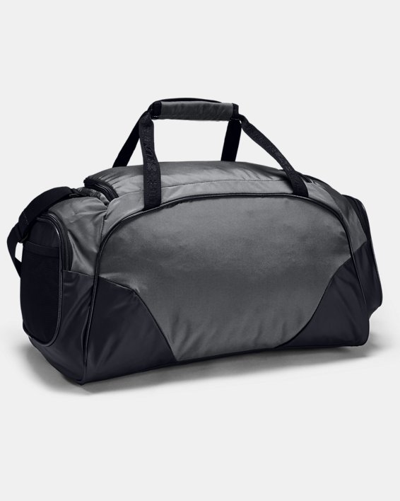 กระเป๋า Duffle ขนาดเล็ก UA Undeniable 3.0 สำหรับผู้ชาย in Gray image number 1